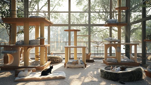 Chatterie idéale pour les vacances de votre chat